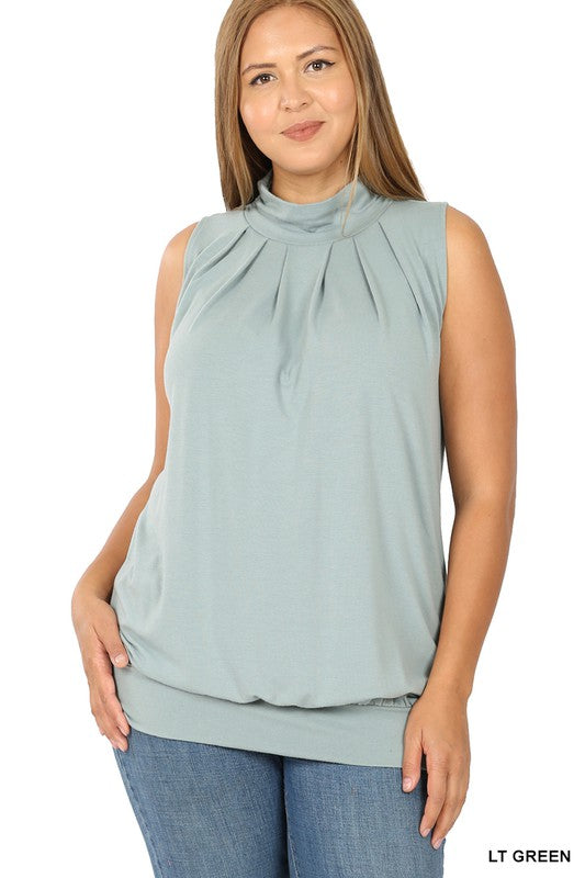Plus High Neck Tank (Multiple Colors)