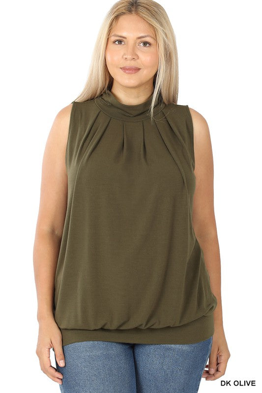 Plus High Neck Tank (Multiple Colors)