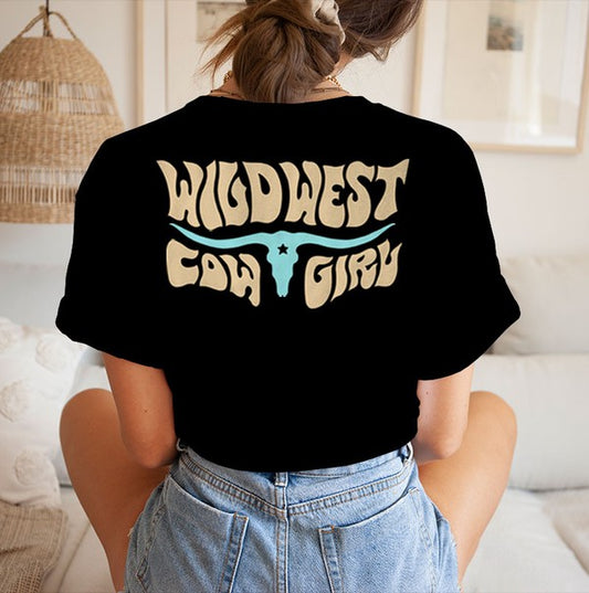 Wild West Cowgirl Graphic T