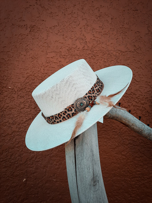 White Straw Hat
