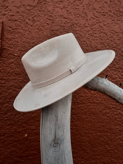 Fedora Vegan Suede Hat