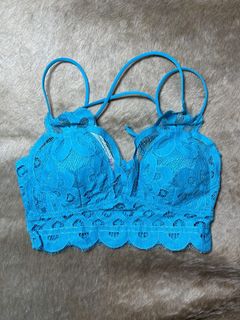 Plus Size Ice Blue Bralette