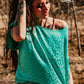 Two Step Turquoise Top