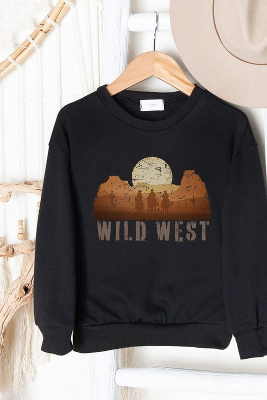 Kid's Wild West Graphic Sweatshirt