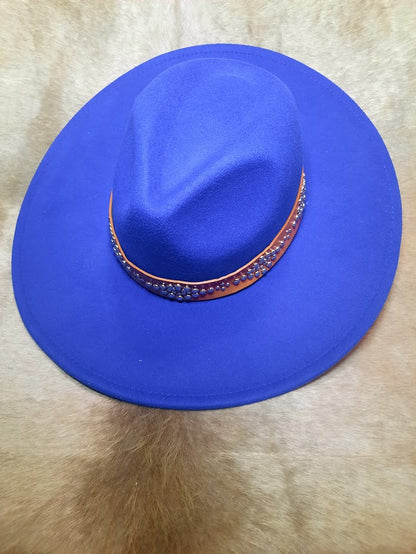 WIDE BRIM DANDY PANAMA HAT FOR WOMEN (Color Options)