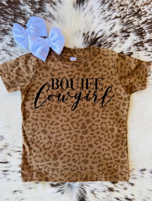 Boujee Cowgirl: Brown leopard