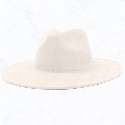 Suede Fedora Hat (14 Colors)