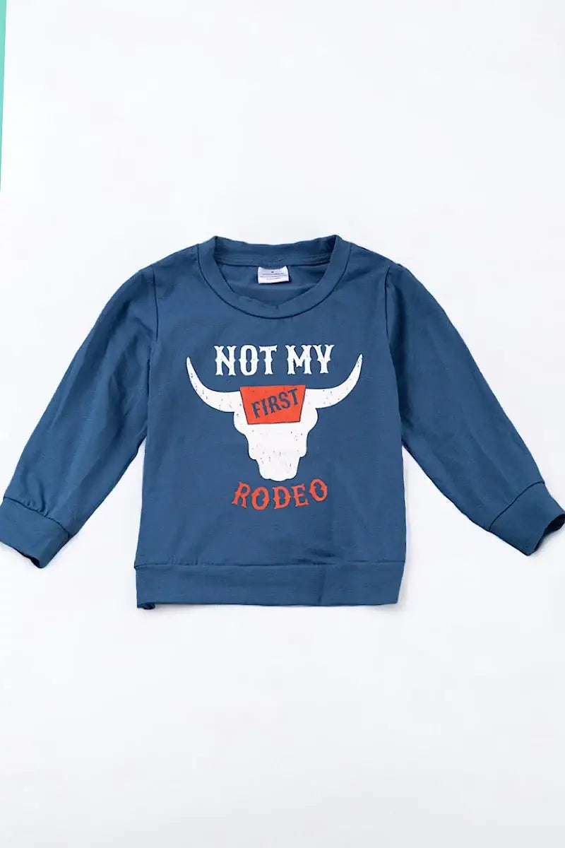 Not My First Rodeo Graphic Sweatshirt - Kids