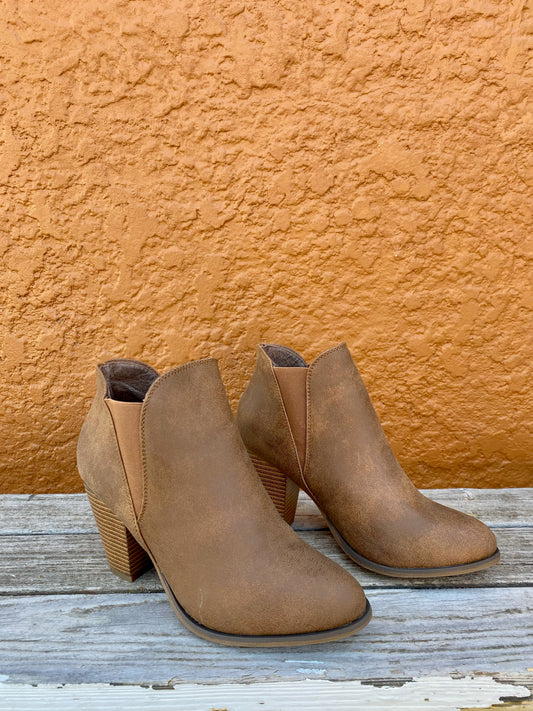 Taupe Bootie