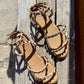 Taupe Studded Sandals