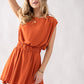 Belted Mini Dress