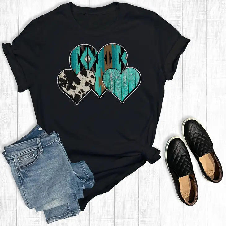 Western Hearts Graphic Tee